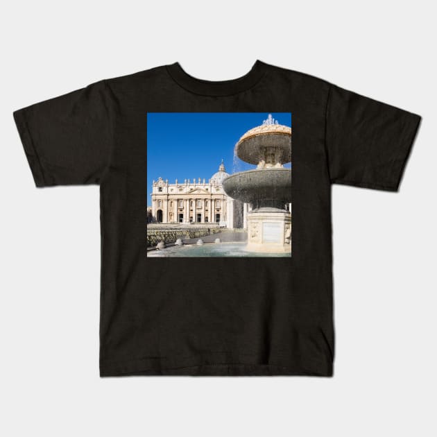 Vatican Kids T-Shirt by ansaharju